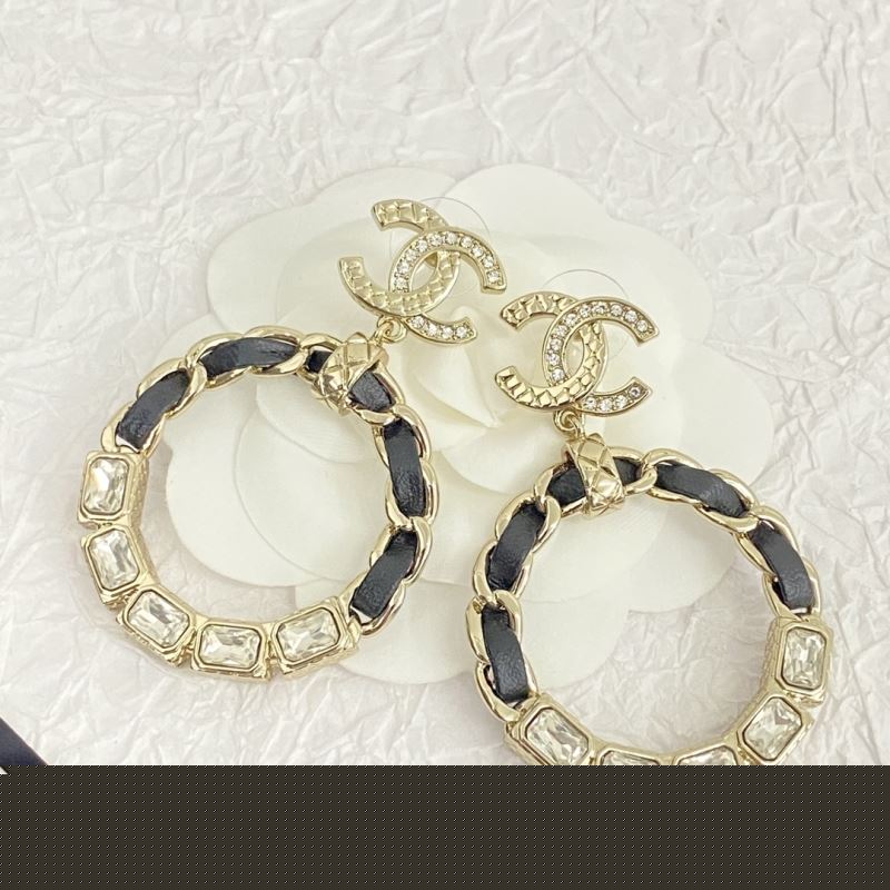Ch*el earrings